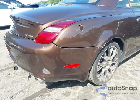 2008 Lexus Sc 430 z USA, uszkodzony, nr VIN JTHFN45Y189016408